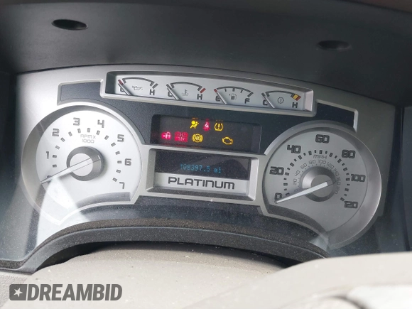 2009 Ford F-150 XL with VIN 1FTPW14V39FA27888, listed as a IAAI auction lot 41692093 with 108,397 mi miles and . Bid and sale history available at DreamBid. Image 7.