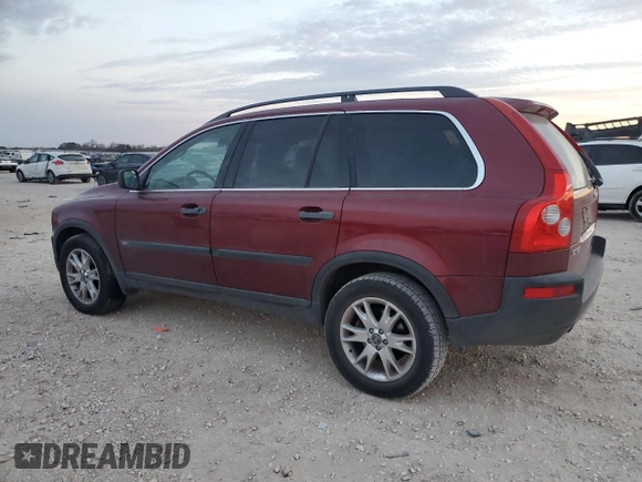 2006 Volvo XC90 2.5L Turbo with VIN YV4CY592961297213, listed as a Copart auction lot 42328955 with 214,701 mi miles and Salvage Title. Bid and sale history available at carsss.com. Image 2.
