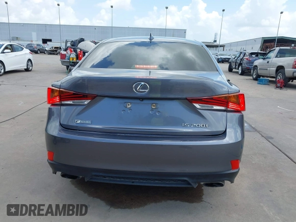2017 Lexus IS 200t with VIN JTHBA1D2XH5048805, listed as a IAAI auction lot 42539148 with 78,464 mi miles and . Bid and sale history available at DreamBid. Image 17.