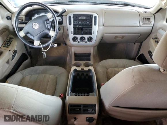 2002 Mercury Mountaineer Convenience with VIN 4M2ZU66E42UJ27065, listed as a Copart auction lot 73788994 with 268,471 mi miles and Salvage title. Bid and sale history available at DreamBid. Image 8.