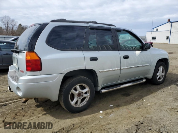 2007 GMC Envoy SLT with VIN 1GKDT13SX72288947, listed as a Copart auction lot 46614935 with 220,835 mi miles and Salvage Title. Bid and sale history available at carsss.com. Image 3.