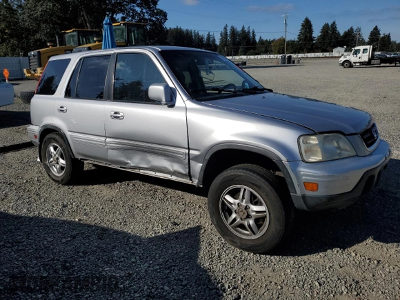 2001 Honda CR-V SE with VIN JHLRD18781C055561, listed as a Copart auction lot 75690554 with 180,295 mi miles and Salvage Title. Bid and sale history available at carsss.com. Image 4.