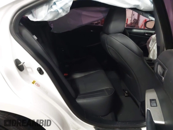 2016 Lexus IS 350 with VIN JTHBE1D21G5025397, listed as a IAAI auction lot 41607880 with 123,087 mi miles and . Bid and sale history available at DreamBid. Image 8.