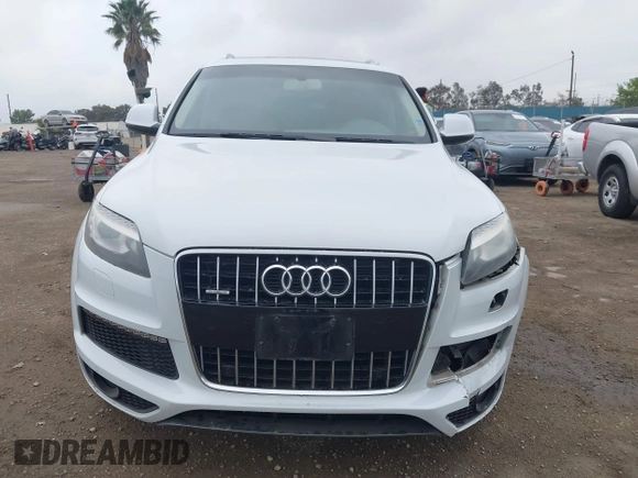 2013 Audi Q7 S line Prestige z VIN WA1DGAFE4DD016670, wystawiony jako IAAI lot #42201459 z przebiegiem 83 278 mil mil oraz . Historia ofert i sprzedaży dostępna na DreamBid. Obrazek 13.
