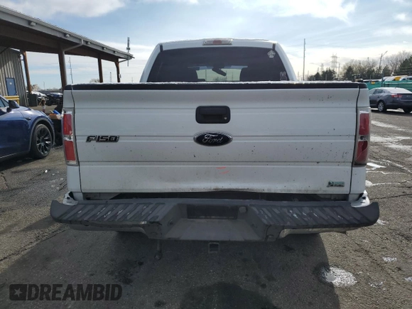 2010 Ford F-150 XL with VIN 1FTFW1CV2AFC91864, listed as a Copart auction lot 51436155 with 131,935 mi miles and Salvage Title. Bid and sale history available at carsss.com. Image 6.
