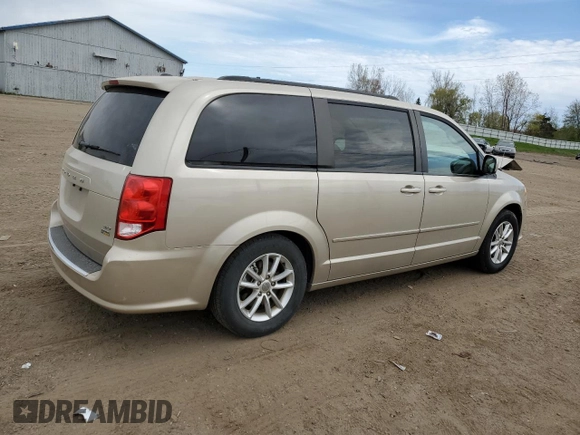 2016 Dodge Grand Caravan SXT with VIN 2C4RDGCGXGR312372, listed as a Copart auction lot 54943615 with 127,576 mi miles and Clean Title. Bid and sale history available at DreamBid. Image 3.