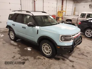 2023 Ford Bronco Sport Heritage with VIN 3FMCR9G66PRD09995, listed as a IAAI auction lot 41618500 with 40,220 mi miles and . Bid and sale history available at DreamBid. Image 1.