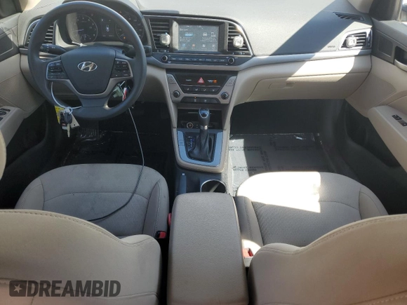 2018 Hyundai Elantra SEL with VIN 5NPD84LF0JH344272, listed as a Copart auction lot 50143465 with 36,341 mi miles and Salvage Title. Bid and sale history available at DreamBid. Image 8.
