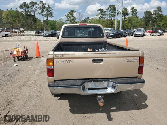 1999 Toyota Tacoma PreRunner with VIN 4TASN92N6XZ563899, listed as a Copart auction lot 50789965 with 184,890 mi miles and Salvage title. Bid and sale history available at DreamBid. Image 6.