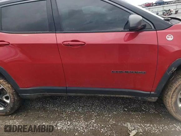 2018 Jeep Compass Trailhawk с VIN 3C4NJDDB3JT343265, выставлен на аукционе Copart как лот 55238275 с пробегом 111 691 миль миль и Списание • Salvage title. История ставок и продаж доступна на DreamBid. Изображение 12.