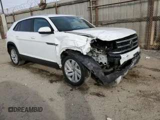 2021 Volkswagen Atlas SE with VIN 1V2WC2CA3MC201976, listed as a Copart auction lot 84661954 with 41,249 mi miles and Salvage title. Bid and sale history available at DreamBid. Image 4.