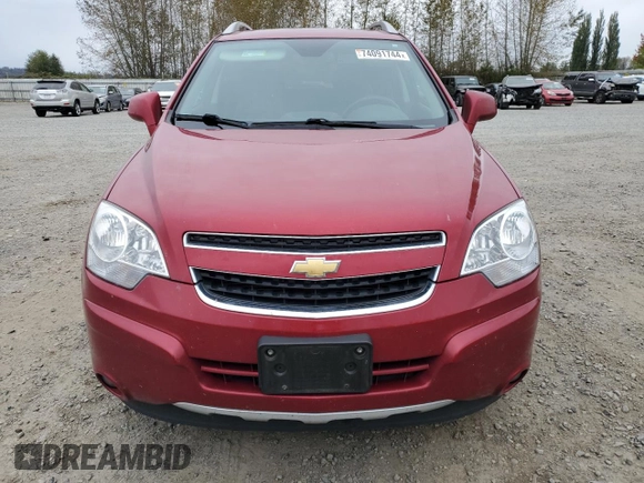 2014 Chevrolet Captiva Sport LTZ with VIN 3GNAL4EKXES679019, listed as a Copart auction lot 74091744 with 59,721 mi miles and Salvage Title. Bid and sale history available at DreamBid. Image 5.