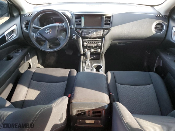 2017 Nissan Pathfinder SV with VIN 5N1DR2MN2HC664301, listed as a Copart auction lot 76386744 with 203,118 mi miles and Salvage Title. Bid and sale history available at carsss.com. Image 8.