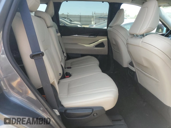 2022 Infiniti QX60 Sensory with VIN 5N1DL1GS9NC330355, listed as a Copart auction lot 61104205 with 31,248 mi miles and Salvage title. Bid and sale history available at DreamBid. Image 11.