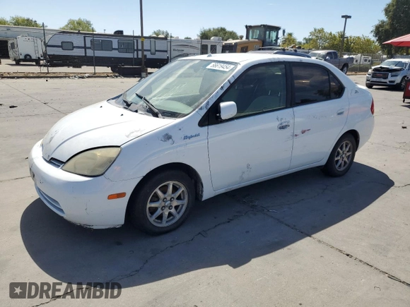 2003 Toyota Prius with VIN JT2BK12U630076229, listed as a Copart auction lot 66619454 with 301,861 mi miles and Salvage Title. Bid and sale history available at carsss.com. Image 1.