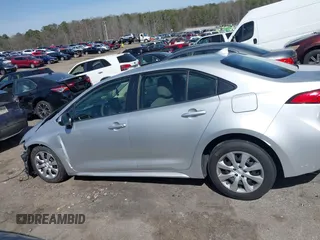 2020 Toyota Corolla LE with VIN JTDEPRAE1LJ005304, listed as a IAAI auction lot 41752750 with 51,929 mi miles. Bid and sale history available at carsss.com. Image 14.
