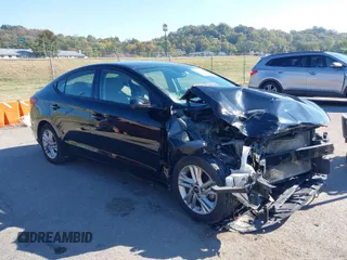 2020 Hyundai Elantra SEL with VIN 5NPD84LF2LH510276, listed as a IAAI auction lot 40631434 with 70,255 mi miles. Bid and sale history available at carsss.com. Image 1.