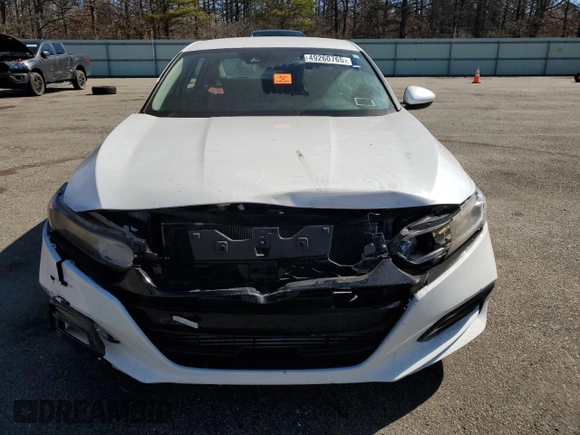 2022 Honda Accord Sedan Sport SE with VIN 1HGCV1F41NA069815, listed as a Copart auction lot 49260765 with 29,419 mi miles and Salvage Title. Bid and sale history available at carsss.com. Image 5.