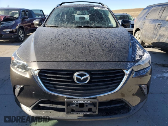 2017 Mazda CX-3 Touring with VIN JM1DKFC76H0168549, listed as a Copart auction lot 47499205 with 75,978 mi miles and Salvage Title. Bid and sale history available at carsss.com. Image 5.