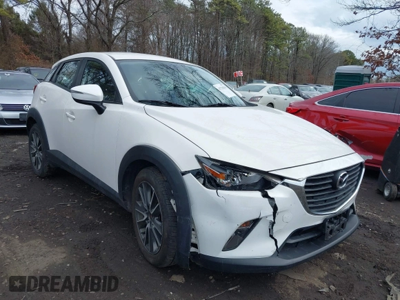 2017 Mazda CX-3 Touring with VIN JM1DKFC76H0172634, listed as a IAAI auction lot 41736544 with 48,585 mi miles. Bid and sale history available at carsss.com. Image 6.