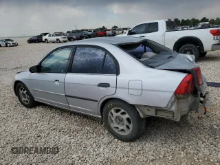 2001 Honda Civic DX with VIN 1HGES15311L032224, listed as a Copart auction lot 63253434 with 216,723 mi miles and Clean Title. Bid and sale history available at carsss.com. Image 2.