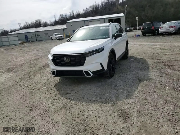 2024 Honda CR-V Hybrid Sport Touring with VIN 5J6RS6H9XRL029504, listed as a Copart auction lot 49615845 with 3,418 mi miles and Salvage Title. Bid and sale history available at carsss.com. Image 14.