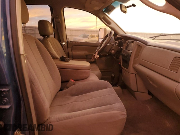 2005 Dodge 2500 SLT с VIN 3D7KS28C65G844680, выставлен на аукционе Copart как лот 80792204 с пробегом 280 914 миль миль и Списание • Salvage title. История ставок и продаж доступна на DreamBid. Изображение 7.