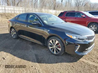 2016 Kia Optima SX Turbo with VIN 5XXGW4L27GG075109, listed as a Copart auction lot 50602175 with 101,881 mi miles and Clean Title. Bid and sale history available at carsss.com. Image 4.