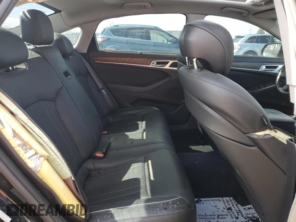 2015 Hyundai Genesis 3.8L with VIN KMHGN4JE7FU084770, listed as a Copart auction lot 50250765 with Not Provided miles and Salvage Title. Bid and sale history available at DreamBid. Image 10.
