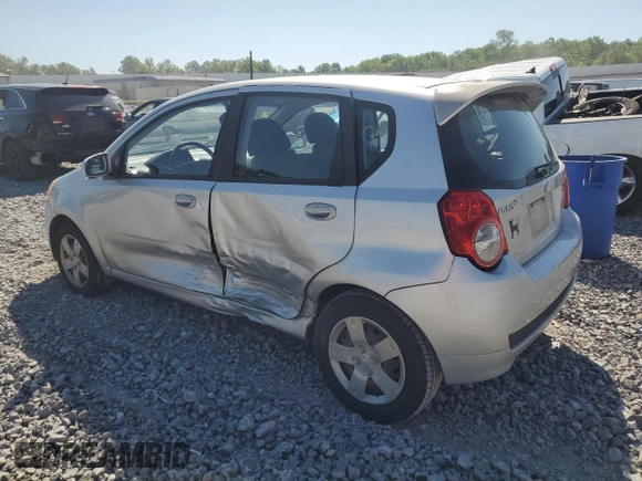 2009 Chevrolet Aveo 1LT z VIN KL1TD66E79B615600, wystawiony jako Copart lot #57905895 z przebiegiem 116 465 mil mil oraz Szkoda całkowita • Salvage title. Historia ofert i sprzedaży dostępna na DreamBid. Obrazek 2.