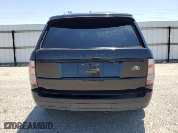 2016 Land Rover Range Rover with VIN SALGR2VF1GA278142, listed as a Copart auction lot 59816105 with 107,147 mi miles and Clean title. Bid and sale history available at DreamBid. Image 6.