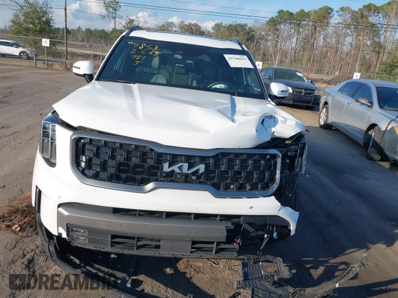 2023 Kia Telluride SX Prestige X-Pro with VIN 5XYP5DGC6PG351443, listed as a IAAI auction lot 41548694 with 32,665 mi miles and . Bid and sale history available at DreamBid. Image 12.