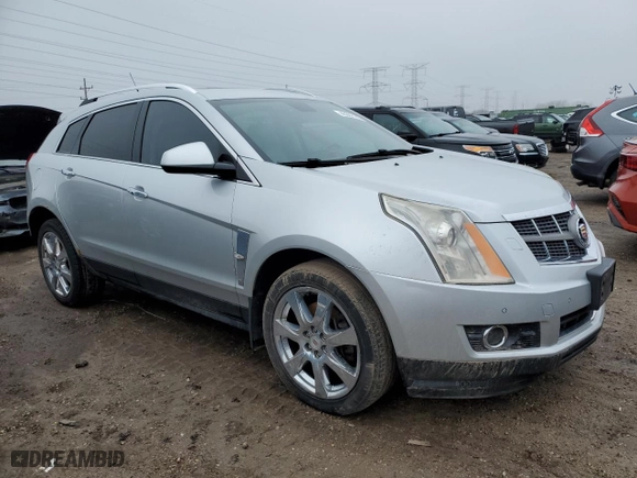 2012 Cadillac SRX Premium Collection with VIN 3GYFNFE39CS519458, listed as a Copart auction lot 43502165 with 180,325 mi miles and Salvage Title. Bid and sale history available at carsss.com. Image 4.