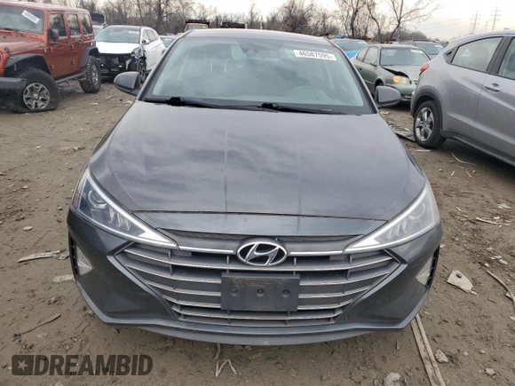 2020 Hyundai Elantra SEL with VIN 5NPD84LF9LH628891, listed as a Copart auction lot 46587595 with 88,655 mi miles and Salvage Title. Bid and sale history available at DreamBid. Image 5.