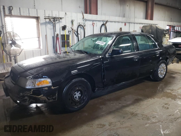 2004 Ford Police Interceptor Base w/3.27 Axle with VIN 2FAFP71WX4X160918, listed as a Copart auction lot 48487095 with 166,883 mi miles and Salvage title. Bid and sale history available at DreamBid. Image 1.