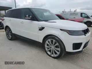 2018 Land Rover Range Rover Sport with VIN SALWR2RE3JA188799, listed as a Copart auction lot 55427475 with 66,365 mi miles and Salvage title. Bid and sale history available at DreamBid. Image 4.