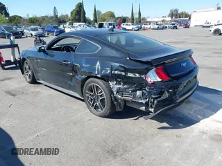 2022 Ford Mustang EcoBoost with VIN 1FA6P8TH4N5104366, listed as a IAAI auction lot 41657715 with 61,083 mi miles. Bid and sale history available at carsss.com. Image 3.