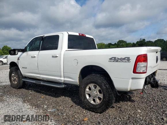 2021 Ram 2500 Big Horn with VIN 3C6UR5DL0MG656149, listed as a Copart auction lot 57332895 with 196,699 mi miles and Salvage title. Bid and sale history available at DreamBid. Image 2.