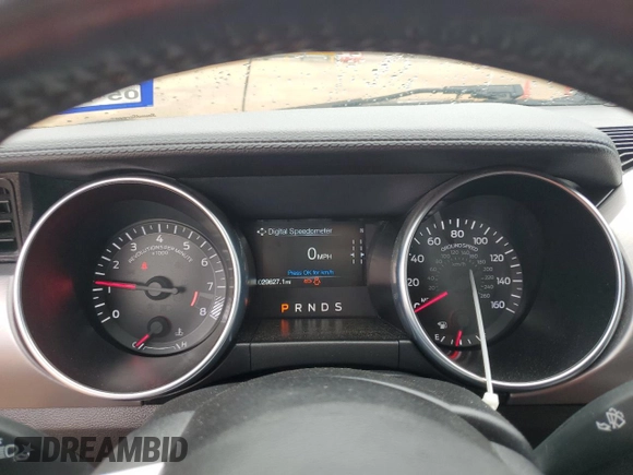 2022 Ford Mustang GT with VIN 1FA6P8CF1N5142135, listed as a Copart auction lot 55276525 with 29,627 mi miles and Salvage title. Bid and sale history available at DreamBid. Image 9.