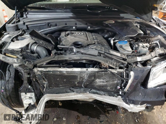 2015 Audi Q5 Premium with VIN WA1CFAFP2FA104315, listed as a Copart auction lot 51777475 with Not provided miles and Salvage title. Bid and sale history available at DreamBid. Image 13.