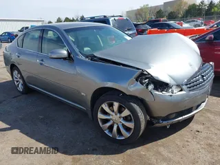 2007 Infiniti M x with VIN JNKAY01F07M459448, listed as a IAAI auction lot 41951902 with 182,668 mi miles. Bid and sale history available at carsss.com. Image 1.
