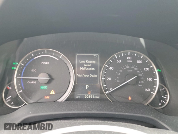 2016 Lexus RX 450h z VIN 2T2BGMCA0GC001306, wystawiony jako Copart lot #57262465 z przebiegiem 50 891 mil mil oraz Szkoda całkowita • Salvage title. Historia ofert i sprzedaży dostępna na DreamBid. Obrazek 9.