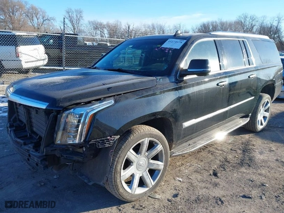 2018 Cadillac Escalade ESV Luxury with VIN 1GYS4HKJ2JR381357, listed as a IAAI auction lot 41274678 with NaN miles. Bid and sale history available at carsss.com. Image 2.