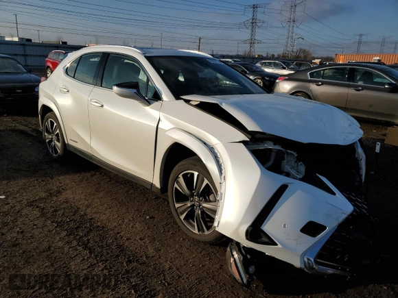 2022 Lexus UX 250h с VIN JTHP9JBH2N2057808, выставлен на аукционе Copart как лот 80897274 с пробегом 22 515 миль миль и Списание • Salvage title. История ставок и продаж доступна на DreamBid. Изображение 4.