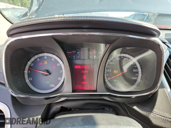 2016 GMC Terrain Denali with VIN 2GKALREKXG6282633, listed as a Copart auction lot 76314784 with 157,250 mi miles and Salvage title. Bid and sale history available at DreamBid. Image 9.