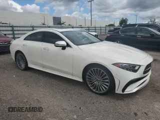 2022 Mercedes-Benz CLS with VIN W1K2J5KB4NA108212, listed as a Copart auction lot 60166754 with 0 mi miles and Salvage Title. Bid and sale history available at carsss.com. Image 4.