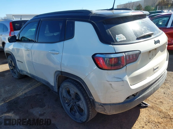 2019 Jeep Compass Latitude with VIN 3C4NJCBB9KT623674, listed as a IAAI auction lot 41455725 with 119,392 mi miles and . Bid and sale history available at DreamBid. Image 3.