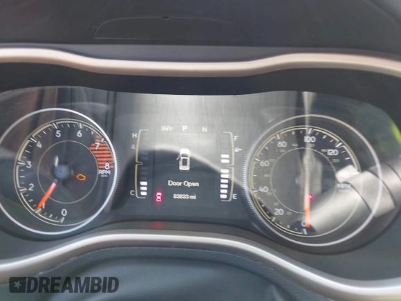 2016 Jeep Cherokee Latitude with VIN 1C4PJMCSXGW296586, listed as a IAAI auction lot 42686423 with 83,833 mi miles and . Bid and sale history available at DreamBid. Image 7.