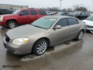 2006 Buick Lucerne CXS with VIN 1G4HE57Y36U193528, listed as a Copart auction lot 44118425 with 137,851 mi miles and Salvage Title. Bid and sale history available at carsss.com. Image 1.