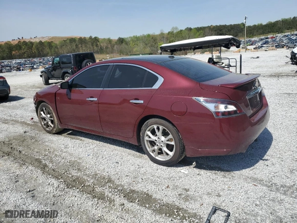 2012 Nissan Maxima 3.5 S with VIN 1N4AA5AP5CC823655, listed as a Copart auction lot 51060235 with 174,217 mi miles and Salvage Title. Bid and sale history available at carsss.com. Image 2.